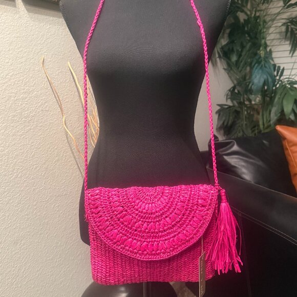 Mar Y Sol Naomi Pink Crossbody - Picture 2 of 5